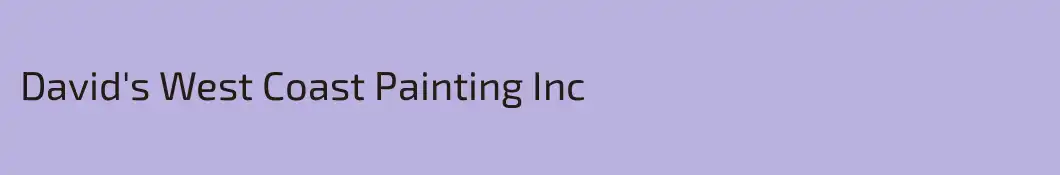 David's West Coast Painting Inc
